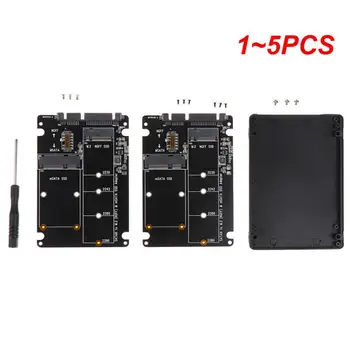 1 ~ 5DB 60 Gbps az M2 NGFF SATA SSD-HEZ MSATA SSD adapter MSATA SATA M.2 NGFF SATA merevlemez-adapter kártya
