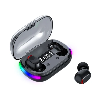 1 ~ 5DB Vitog KT10 WTS vezeték nélküli fejhallgató Bluetooth-kompatibilis fülhallgató LED sport fejhallgatók zajszűrő fülhallgató Micro-val 1 ~ 5DB Vitog KT10 WTS vezeték nélküli fejhallgató Bluetooth-kompatibilis fülhallgató LED sport fejhallgatók zajszűrő fülhallgató Micro-val 3