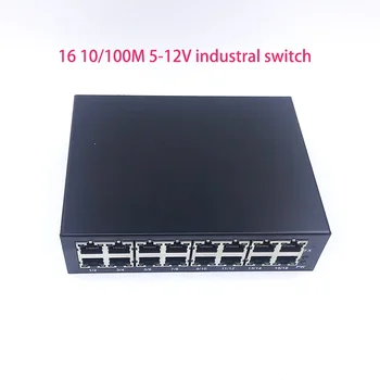 100M kapcsoló Nem menedzselt 16 portos 10/100M ipari Ethernet kapcsolómodul Alaplap Ethernet NYÁK-kártya OEM automatikusan érzékelő portok
