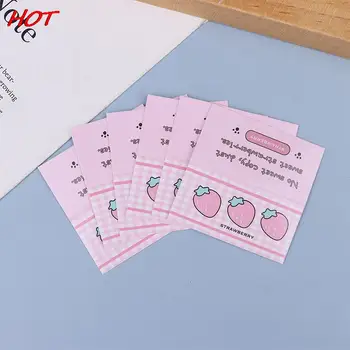 10DB Aranyos papírkártya fej rajzfilm kártya védő csomagolás csomagolás ajándék dekoráció fotó karton hátlap DIY