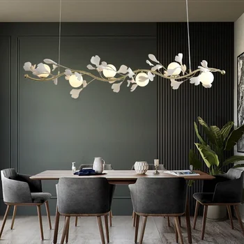 2023 Új medál gömb alakú üveg mennyezeti függőlámpák LED lámpák Pigment otthoni lámpák távirányító konyha