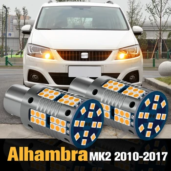 2db Canbus LED irányjelző lámpa tartozékok Seat Alhambra 2 MK2 2010-2017 2011 2012 2013 2014 2015 2016