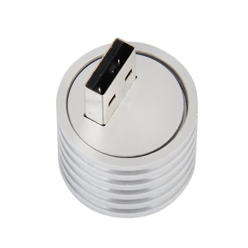 4X alumínium 3W USB LED lámpa foglalat spotlámpa zseblámpa fehér fény 4X alumínium 3W USB LED lámpa foglalat spotlámpa zseblámpa fehér fény 1
