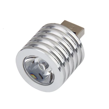 4X alumínium 3W USB LED lámpa foglalat spotlámpa zseblámpa fehér fény 4X alumínium 3W USB LED lámpa foglalat spotlámpa zseblámpa fehér fény 4