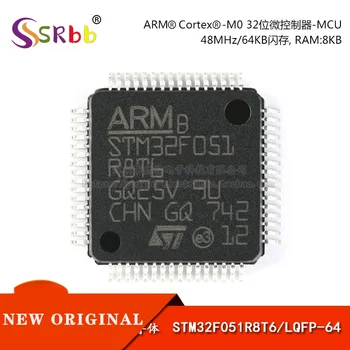 50db/ lot Eredeti hiteles STM32F051R8T6 LQFP-64 ARM Cortex-M0 32 bites mikrokontroller MCU