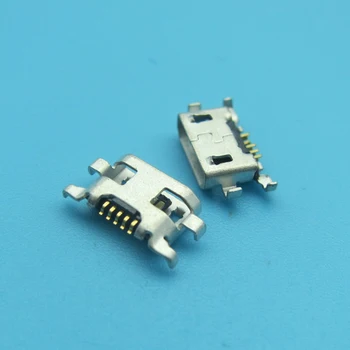 50db Micro mini USB jack aljzat csatlakozó töltő port dokkoló dugó csere alkatrészek Lenovo K5 megjegyzés K32 c36U