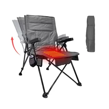 Díszes kültéri székek fűthető Hőhuzal takaró Hőhajtás összecsukható kempingágy szék
