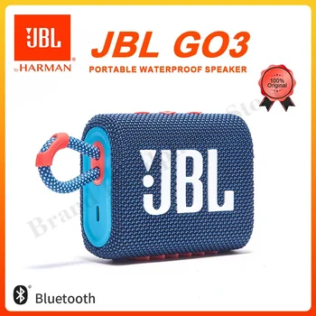  eredeti JBL GO 3 vezeték nélküli Bluetooth hangszóró Hordozható vízálló hangszóró Kültéri hangszórók Sport party hangszóró JBL GO3