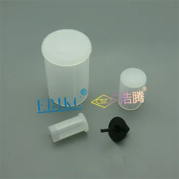 ERIKC injektor kihajtható kupak Common Rail injektorhoz sérülés esetén 4 részből álló fúvóka permetező műanyag anya
