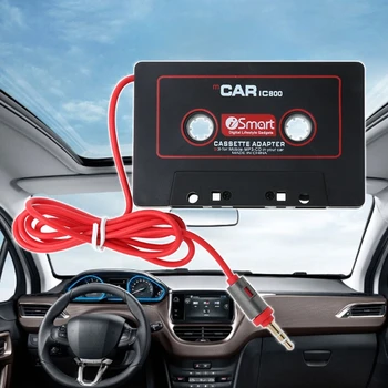  hordozható 3,5 mm-es autó AUX kazettás adapter átalakító autós lejátszóhoz MP3 kiváló minőségű tartós tartozékok D7WD  hordozható 3,5 mm-es autó AUX kazettás adapter átalakító autós lejátszóhoz MP3 kiváló minőségű tartós tartozékok D7WD 3