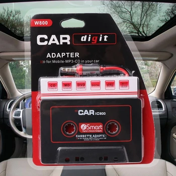  hordozható 3,5 mm-es autó AUX kazettás adapter átalakító autós lejátszóhoz MP3 kiváló minőségű tartós tartozékok D7WD  hordozható 3,5 mm-es autó AUX kazettás adapter átalakító autós lejátszóhoz MP3 kiváló minőségű tartós tartozékok D7WD 5