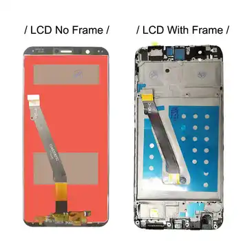 LCD kerettel Huawei P Smart / élvezze a 7s teljes képernyős érintőképernyős érintőképernyős digitalizáló szerelvényt FIG-LX1 LX2 LX3 ÁBRA-LA1 L21 L22 LCD LCD kerettel Huawei P Smart / élvezze a 7s teljes képernyős érintőképernyős érintőképernyős digitalizáló szerelvényt FIG-LX1 LX2 LX3 ÁBRA-LA1 L21 L22 LCD 1