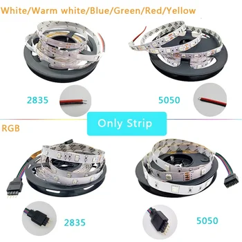 LED Szalag fény 5m 60LEDs/m RGB 2835 SMD 5050 Rugalmas LED szalag Fehér Meleg fehér Piros Kék Bluetooth 12V vízálló szalag dekoráció LED Szalag fény 5m 60LEDs/m RGB 2835 SMD 5050 Rugalmas LED szalag Fehér Meleg fehér Piros Kék Bluetooth 12V vízálló szalag dekoráció 2