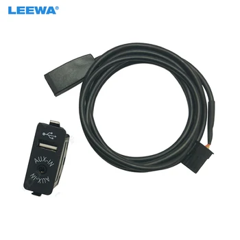 LEEWA autórádió USB AUX-In kábel dugó AUX / USB aljzat BMW 3-as E46 01-05 kábelköteghez AUX kábel adapter #CA6818 LEEWA autórádió USB AUX-In kábel dugó AUX / USB aljzat BMW 3-as E46 01-05 kábelköteghez AUX kábel adapter #CA6818 0