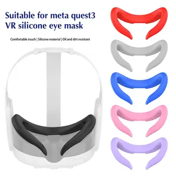 Meta Quest3 VR szilikonmaszkhoz Fényálló védőtok Védőtok Arc Pad Meta Quest3 D7U1-hez