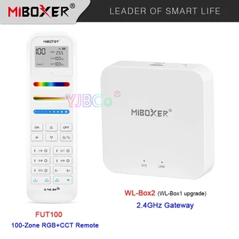 Miboxer WL-Box2 2,4 GHz-es átjáró Wifi vezérlő DC5V kompatibilis az IOS / Andriod rendszerrel Wireless APP Control a led szalag fényéhez