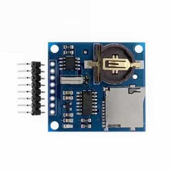 Mini adatgyűjtő modul naplózási pajzs Arduino Raspberry Pi naplózási felvevőhöz Adatgyűjtő modul pajzs V1.0 SD kártya