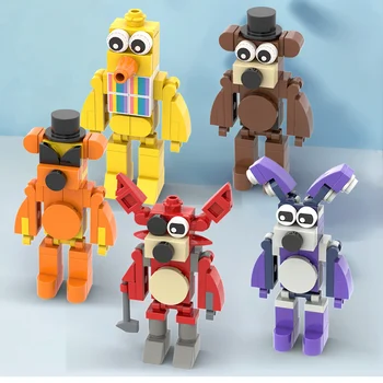 Moc Midnigh délutáni palota figura építőelem készlet gyerekjátékokhoz anime rajzfilm mackókockák játékok gyerekeknek felnőtt ajándék