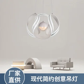 Modern minimalista csillár fény Luxus lámpák Nappali étkező lámpa Bár Csillár hálószoba Tanulmányi bár Art lámpák