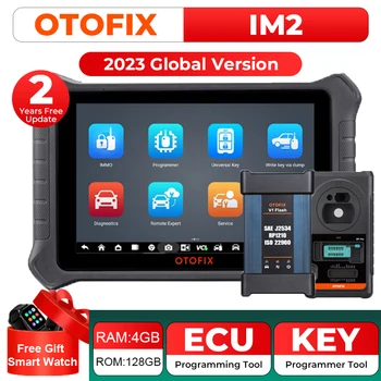 OTOFIX IM2 autókulcs FOB programozó eszköz J2534 ECU programozó diagnosztikai szkenner eszköz IMMO funkciók kulcs eszköz 2 év frissítés
