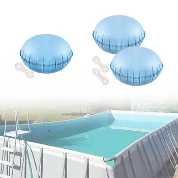 Prémium medencepárna vastag és tartós föld feletti medence medence téli párna, vastag és hidegálló PVC, kötél mellékelve