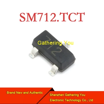 SM712. TCT SOT-23-3 ESD elnyomó/TVS dióda Vadonatúj Authentic
