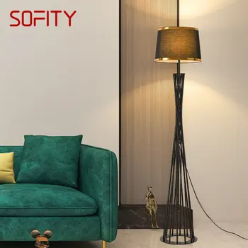 SOFITY Kortárs állólámpa Creative Fashion LED vintage állólámpa lakberendezéshez Nappali Hotel hálószoba