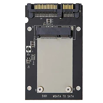 SSD szilárdtestalapú meghajtó adapter kártya MSATA - SATA III szilárdtestalapú meghajtó adapter kártya