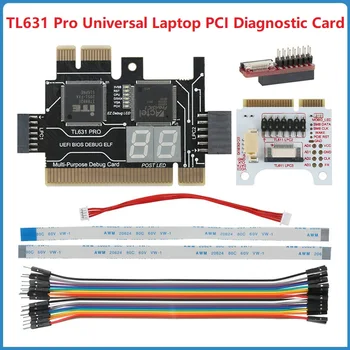 TL631 Pro diagnosztikai kártya Univerzális laptop PCI bővítőkártya PCI-E Mini LPC alaplap diagnosztikai analizátor teszter hibakereső kártyák TL631 Pro diagnosztikai kártya Univerzális laptop PCI bővítőkártya PCI-E Mini LPC alaplap diagnosztikai analizátor teszter hibakereső kártyák 0