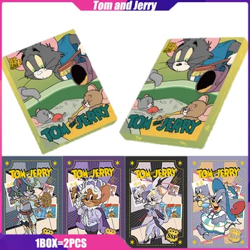 Tom és Jerry kártyák GYŐZELEM Anime figura játékkártyák Booster Box játékok Mistery Box társasjáték Születésnapi ajándékok fiúknak és lányoknak