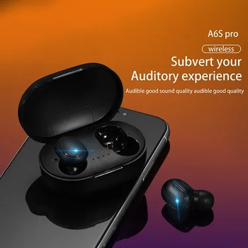 TWS A6S vezeték nélküli Bluetooth fejhallgató 5.0 fejhallgató Fülhallgató Bluetooth Sport fülbe helyezhető fülhallgató mikrofonnal Xiaomihoz TWS A6S vezeték nélküli Bluetooth fejhallgató 5.0 fejhallgató Fülhallgató Bluetooth Sport fülbe helyezhető fülhallgató mikrofonnal Xiaomihoz 3