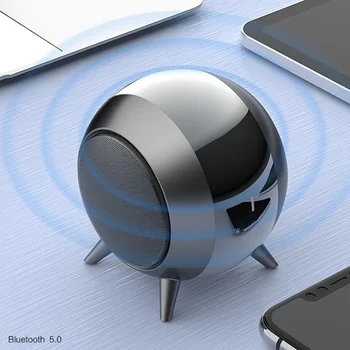 TWS sorozatú vezeték nélküli Bluetooth audio kis acél ágyú hangszóró fém kültéri Bluetooth hangszóró