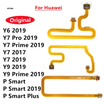  Ujjlenyomat-érzékelő szkenner Touch ID Connect Home gomb Flex kábel Huawei Y6 Y7 Prime Pro 2017 Y9 2018 P Smart Plus 2019 készülékhez