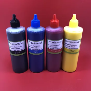 YOTAT 4×200ml pigmenttinta Brother LC201-hez LC203 LC207 LC205 LC211 LC213 LC217 LC215 LC221 LC223 LC227 LC225 LC233 LC663 C22U