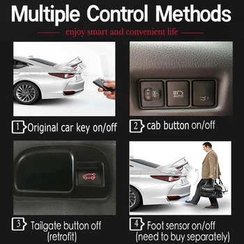 Új a Buick GL8 2020-2023 számára Elektromos csomagtérajtó módosított lábérzékelő csomagtérajtó autó automatikus emelő hátsó ajtó autóalkatrészek Új a Buick GL8 2020-2023 számára Elektromos csomagtérajtó módosított lábérzékelő csomagtérajtó autó automatikus emelő hátsó ajtó autóalkatrészek 1